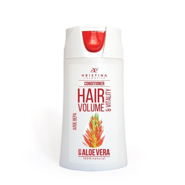 Natürliche Haarspülung echte Aloe