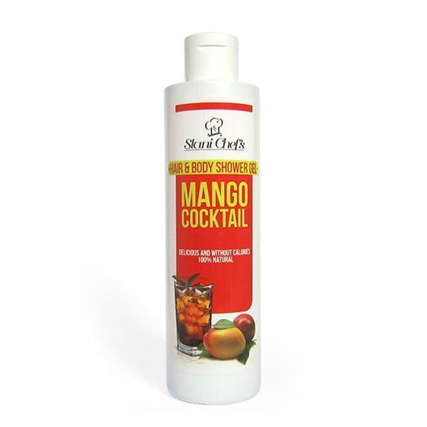 Natürliches Duschgel für Haut und Haar Mango-Cocktail