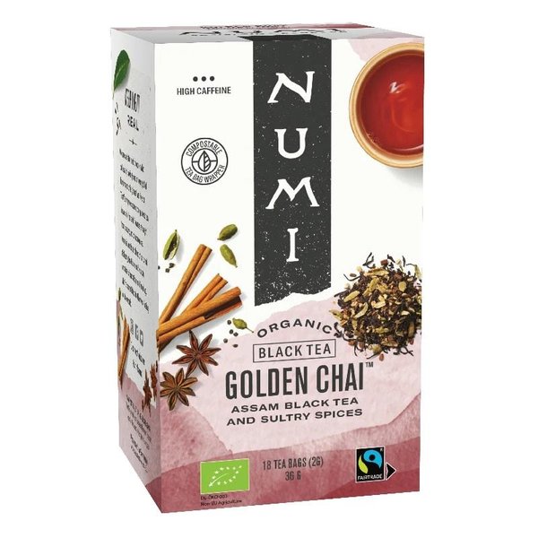 Numi Biologischer Tee Golden Chai