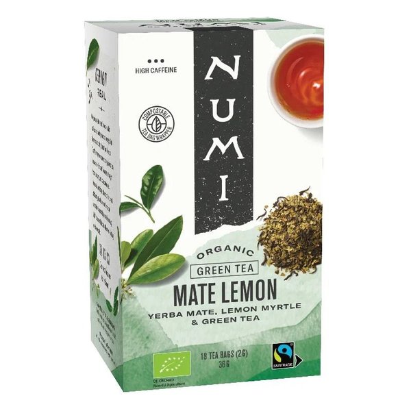 Numi Biologischer Grüner Tee Maté Zitrone