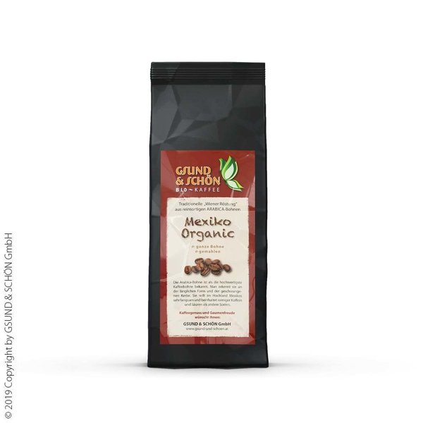 Bio-Kaffee Mexico Organic (gemahlen)